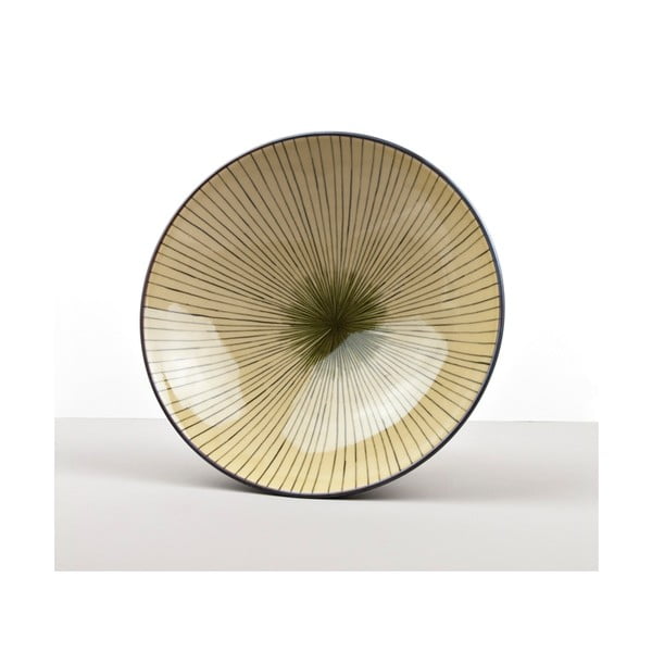 Ciotola in ceramica verde-gialla, ø 25 cm - MIJ-image-2