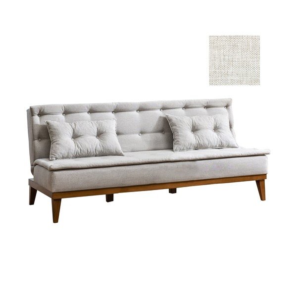 Divano letto crema Aristea - Unique Design-image-1