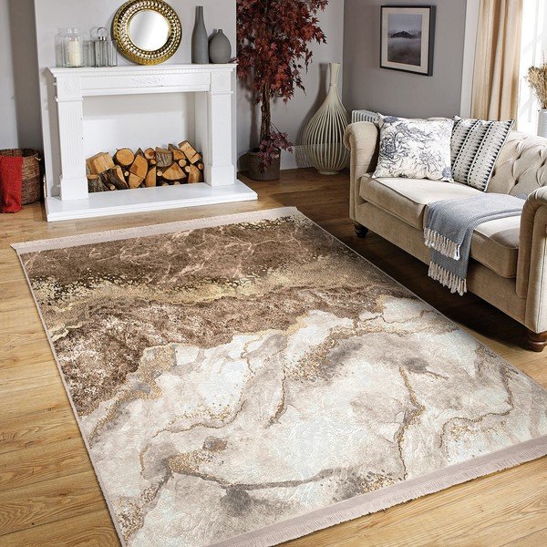 Tappeto beige 80x200 cm - Mila Home-image-1