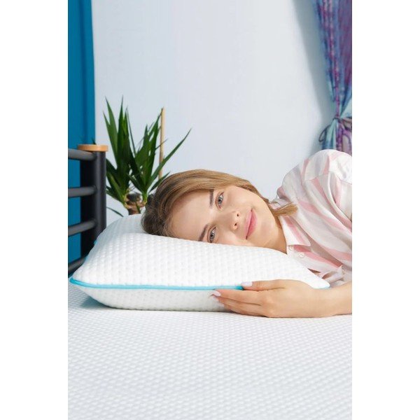 Cuscino anatomico con imbottitura in memory foam 35x65 cm – Mila Home-image-2