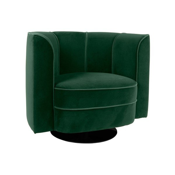 Sedia verde Flower - Dutchbone