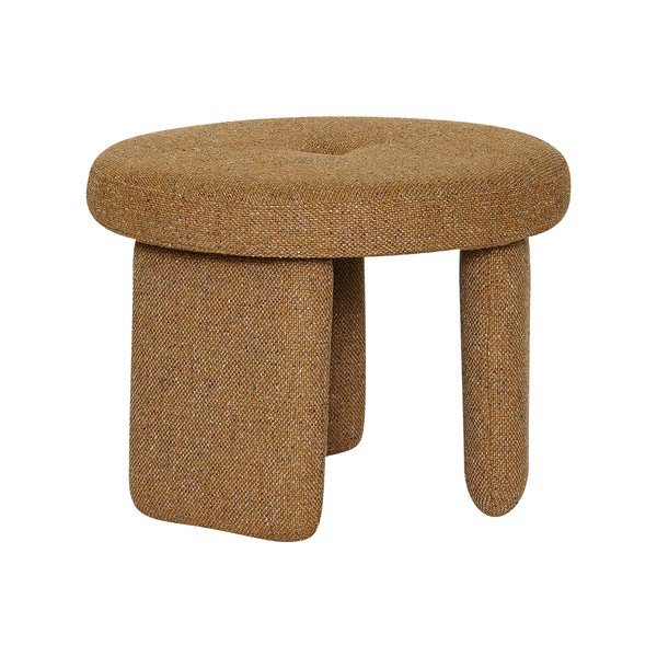 Pouf colore senape Rocco - Hübsch