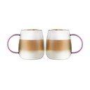 Tazze in set per cappuccino 2 pz 400 ml Bolla – Vialli Design