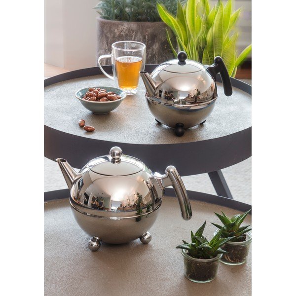 Teiera argentata in acciaio inox 1,2 l Bella Ronde – Bredemeijer-image-2