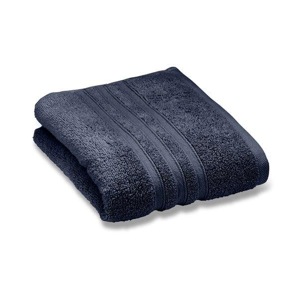 Asciugamano tipo terry blu scuro in cotone 50x85 cm Zero Twist – Catherine Lansfield