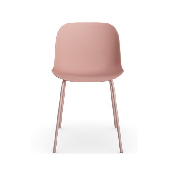 Set di 2 sedie da pranzo rosa Ocean - Støraa-image-3