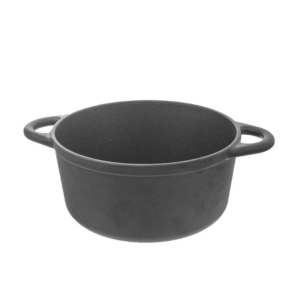 Pentola in ghisa con coperchio incluso adatta all'induzione 4 l LITINA – Orion-image-3