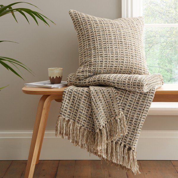 Cuscino decorativo 45x45 cm Amble - Bianca-image-2