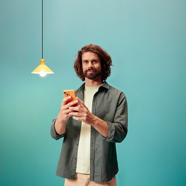 Lampadina smart con filamenti con presa E27, 4 W – WiZ-image-1