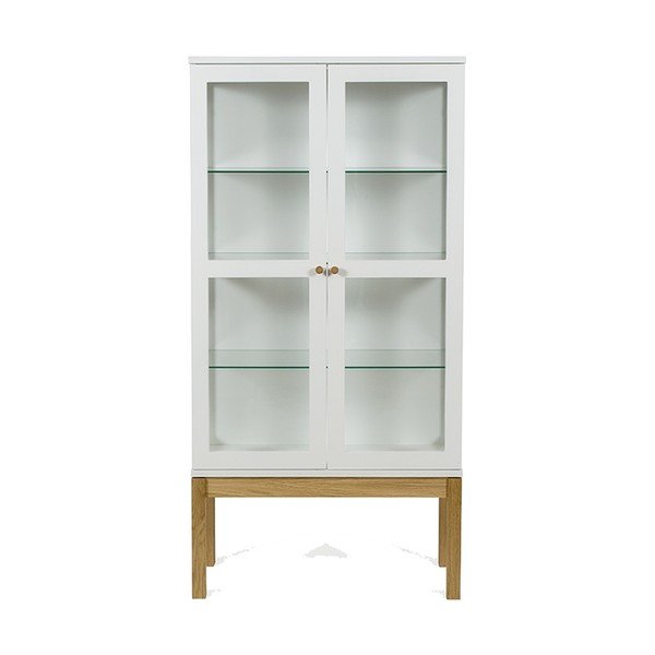 Libreria/vetrina bianca AbbeyWood - Woodman-image-2