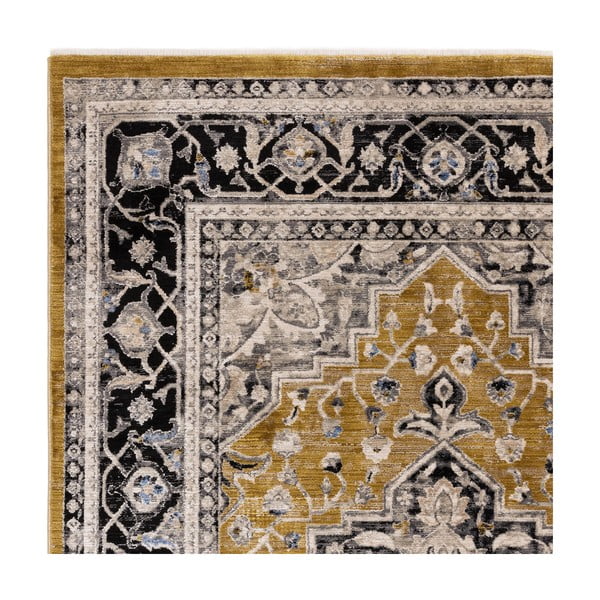 Tappeto giallo ocra 240x330 cm Sovereign - Asiatic Carpets-image-4