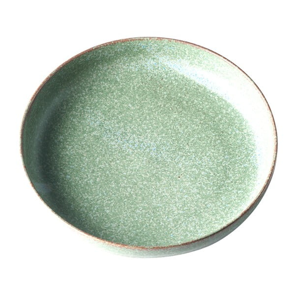Piatto da dessert in ceramica verde, ø 20 cm Fade - MIJ
