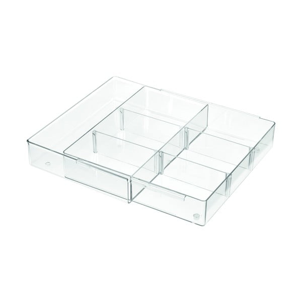 Organizzatore per cassetti in plastica Crystalline - iDesign/The Home Edit-image-3