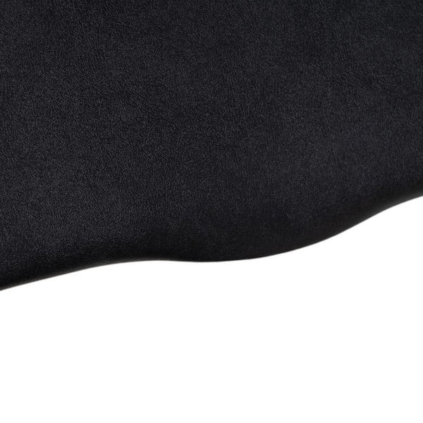 Sedia da pranzo pieghevole nera in similpelle - Casa Selección-image-3