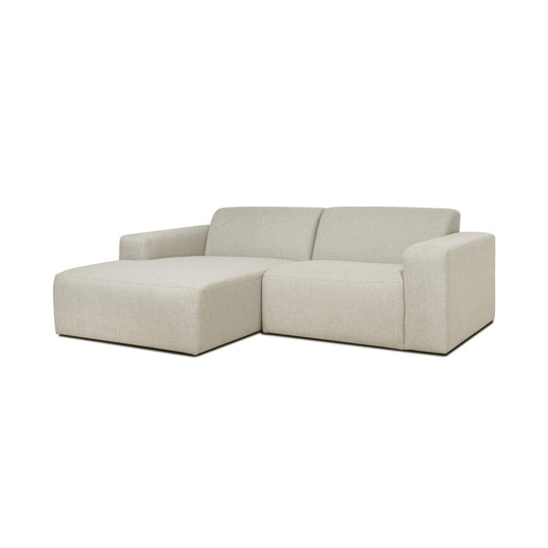 Divano con penisolare beige (angolo sinistro) Roxy - Scandic-image-2