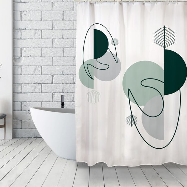 Tenda per doccia 180x200 cm Minimalist – MSV-image-3