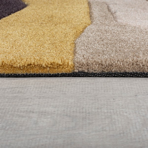 Tappeto giallo 80x150 cm Zest Infinite - Flair Rugs-image-4