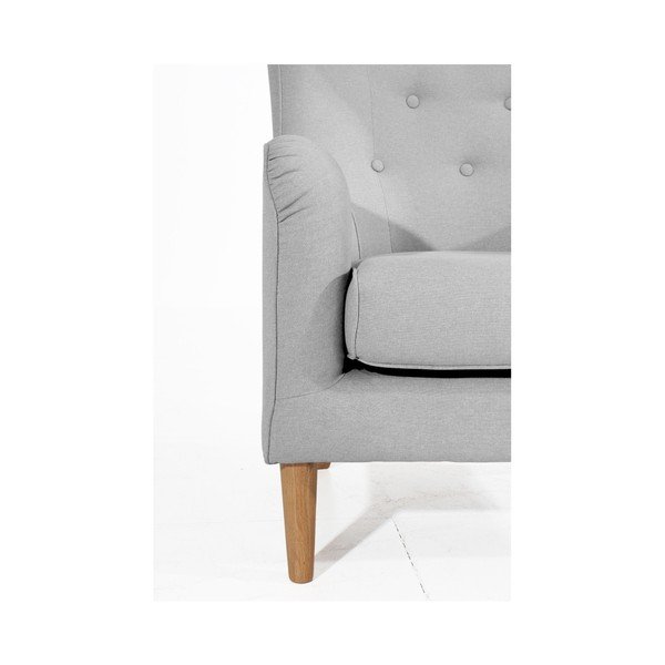 Poltrona grigio chiaro Miriam - Max Winzer-image-3