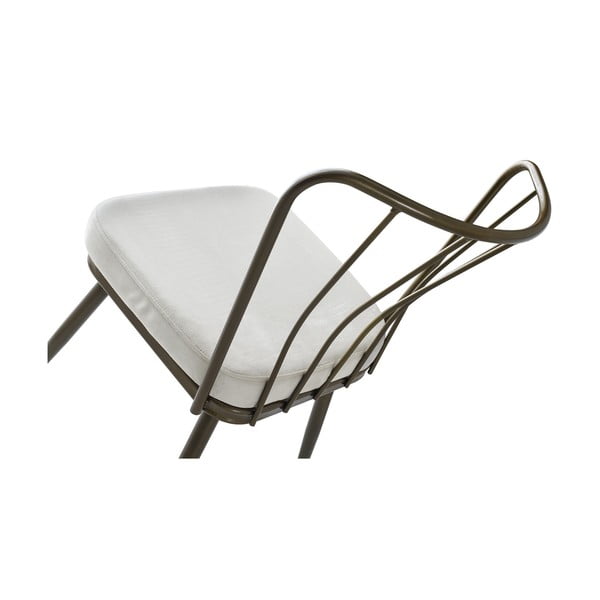 Sedie da pranzo in metallo grigio in un set di 2 Yildiz - Kalune Design-image-3