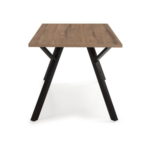 Tavolo da pranzo con piano in legno di noce 90x160 cm Paola - Marckeric-image-2