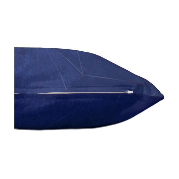 Set di 2 federe in cotone Blu intenso Blanc - Blanc-image-4