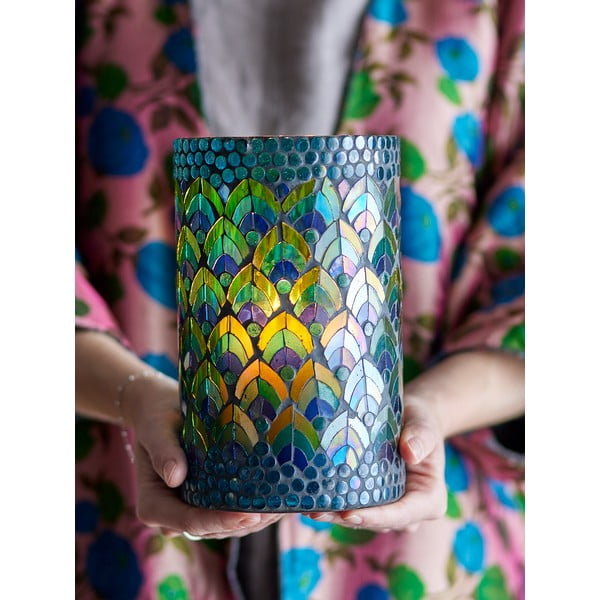 Portacandele in vetro per candelina Kali - Bloomingville-image-1