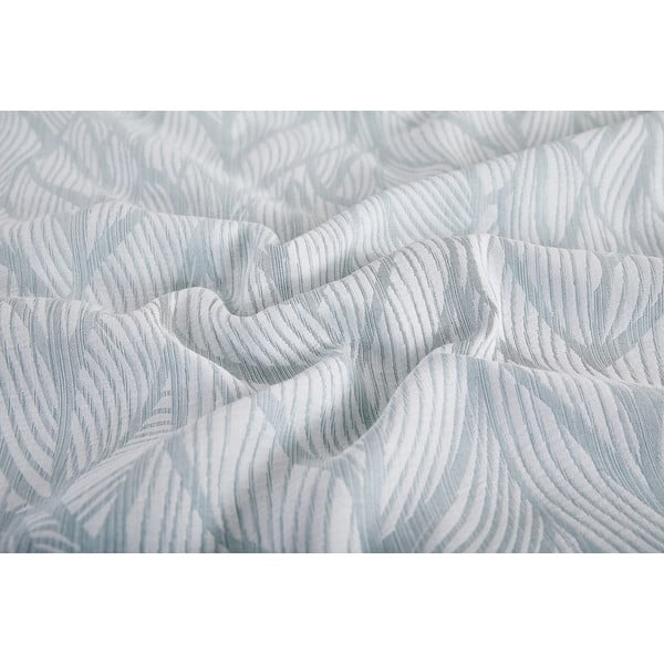 Biancheria da letto singola jacquard verde 140x200 cm Florida - My House-image-2