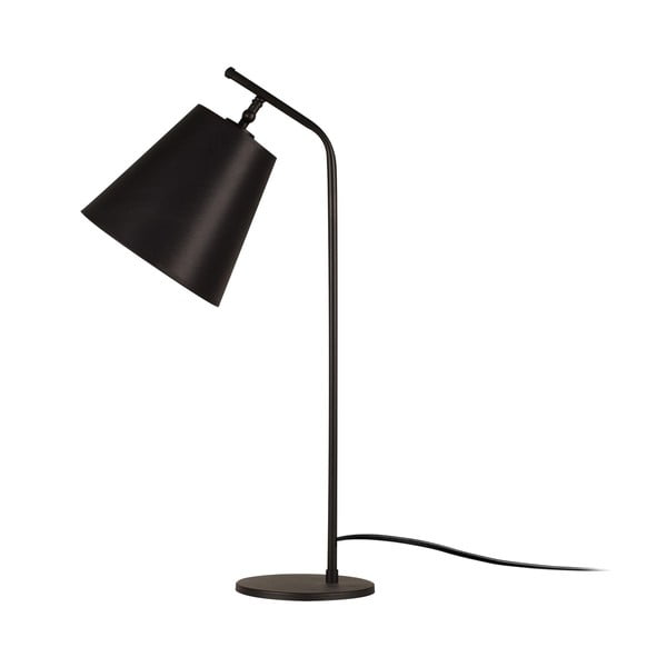 Lampada da tavolo nera con paralume in metallo (altezza 67 cm) Salihini - Opviq lights