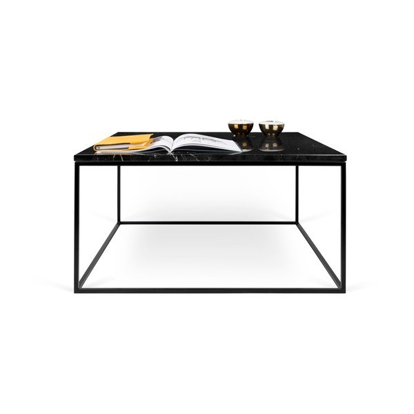 Tavolino in marmo 75x75 cm Gleam - TemaHome-image-2