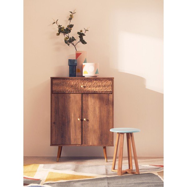 Credenza colore naturale scuro 70x94x35 cm Frida – Premier Housewares-image-1