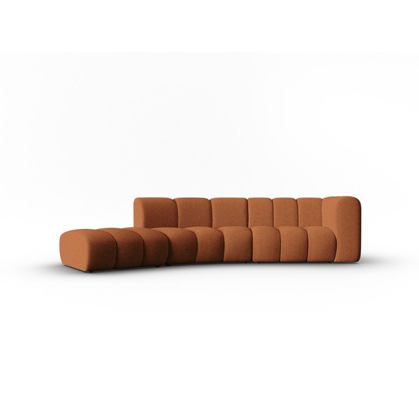 Divano angolare color rame (angolo sinistro) Lupine - Micadoni Home