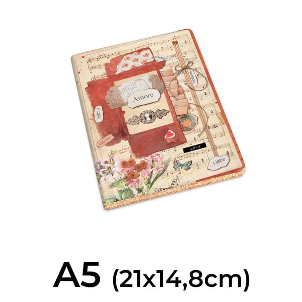 Quaderni di lavoro in set di 2 192 pagine formato A5 Love - Kartos-image-2