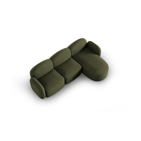 Divano angolare verde (angolo destro) Blair - Micadoni Home-image-3