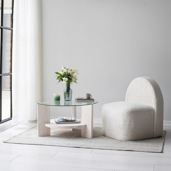 Tavolino rotondo bianco ø 75 cm Mondo - Neostill-image-4