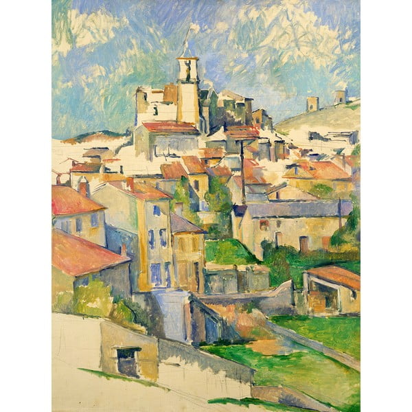 Dipinto - riproduzione 30x40 cm Gardanne, Paul Cézanne - Fedkolor
