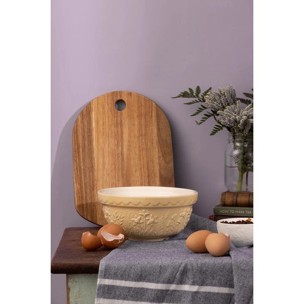 Ciotola giallo chiaro in ceramica ø 24 cm In The Meadow – Mason Cash-image-1