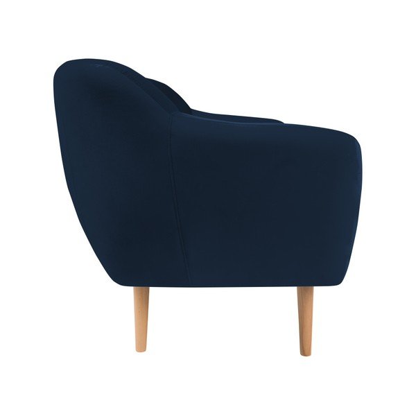 Divano a due posti blu scuro Benito - Mazzini Sofas-image-2