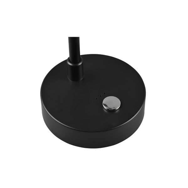 Lampada da tavolo dimmerabile a LED nero lucido (altezza 28 cm) Lenny - Trio-image-4