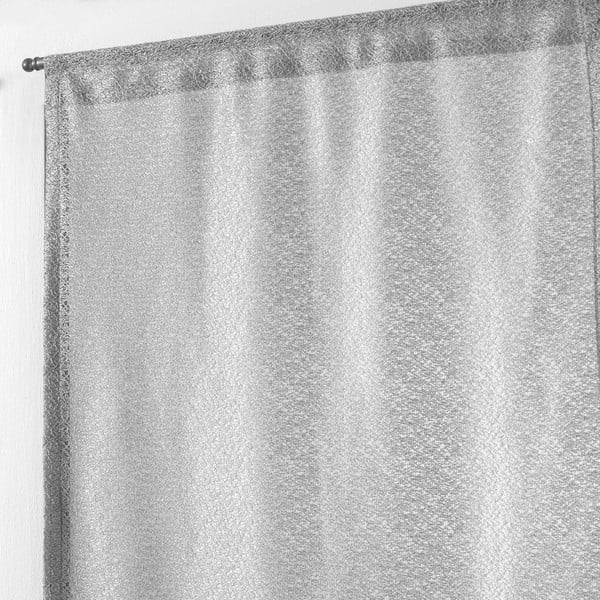 Tende grigie in set di 2 pezzi 60x90 cm Castille - douceur d'intérieur-image-1