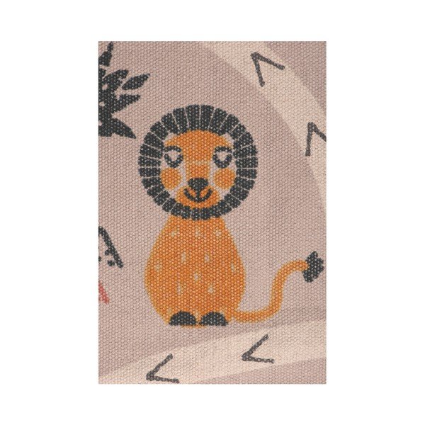 Tappeto per bambini stampato a mano , 100 x 140 cm Little Savannah - Nattiot-image-3