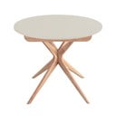 Tavolo da pranzo rotondo allungabile con estensione ø 90 cm Jubi – Ragaba