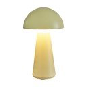 Lampada da tavolo LED gialla con telecomando (altezza totale 28 cm) Sam – Sirius