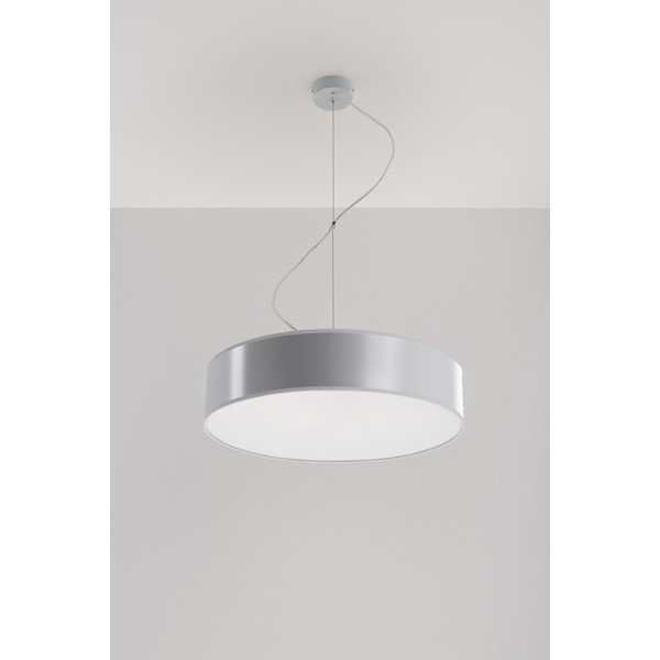 Apparecchio da soffitto grigio Atis - Sollux-image-1