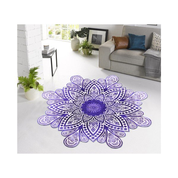 Tappeto Lassica Azul, ⌀ 80 cm - Vitaus