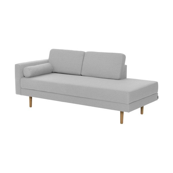 Poltrona reclinabile grigio chiaro, angolo sinistro Ivo - Max Winzer-image-2