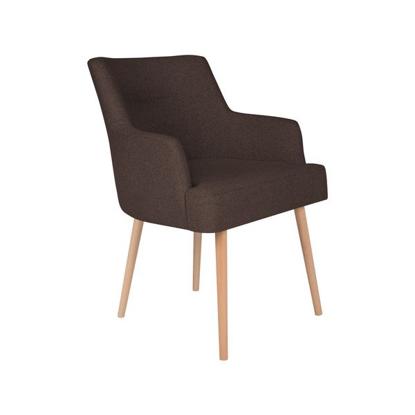Hnědá židle Cosmopolitan design Retro