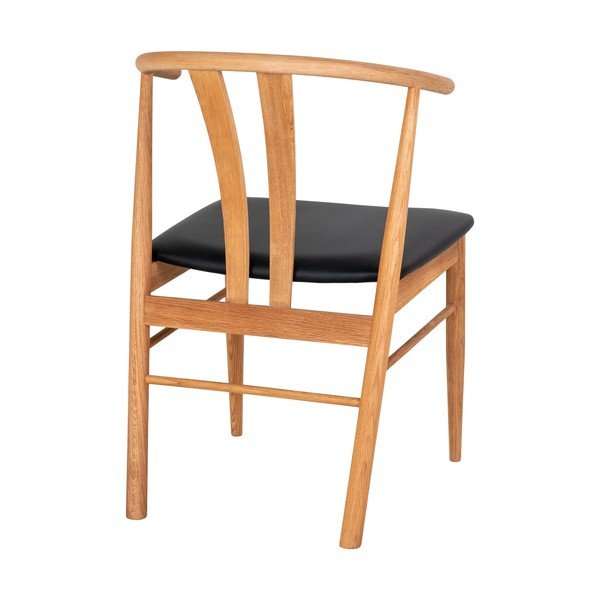 Sedia da pranzo colore nero in similpelle Artenara - House Nordic-image-2