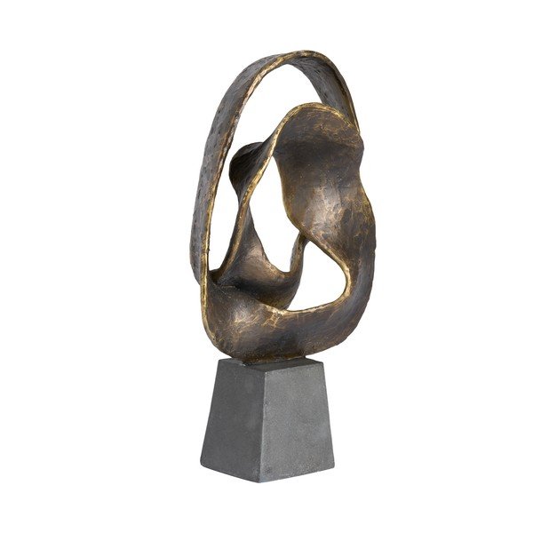 Statuetta in poliresina (altezza totale 47 cm) Isolde – Light & Living