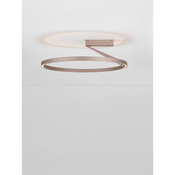 Plafoniera LED oro rosa in alluminio con intensità regolabile Tilia – Nova Luce-image-4