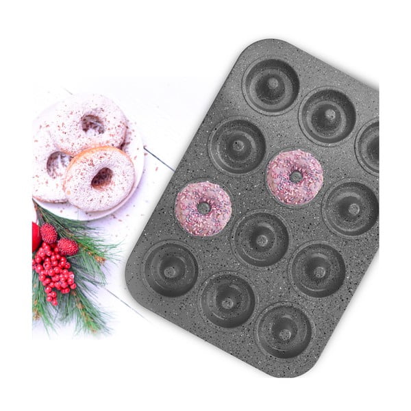 Stampo da forno in metallo per donut 28,5x40 cm Grande – Orion-image-3